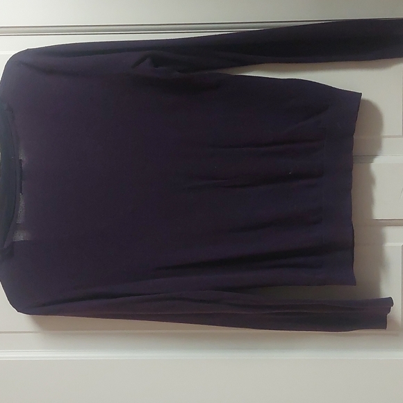 ❣️💫MARK DOWN💫❣️Banana Republic purple Cardigan - Picture 8 of 8